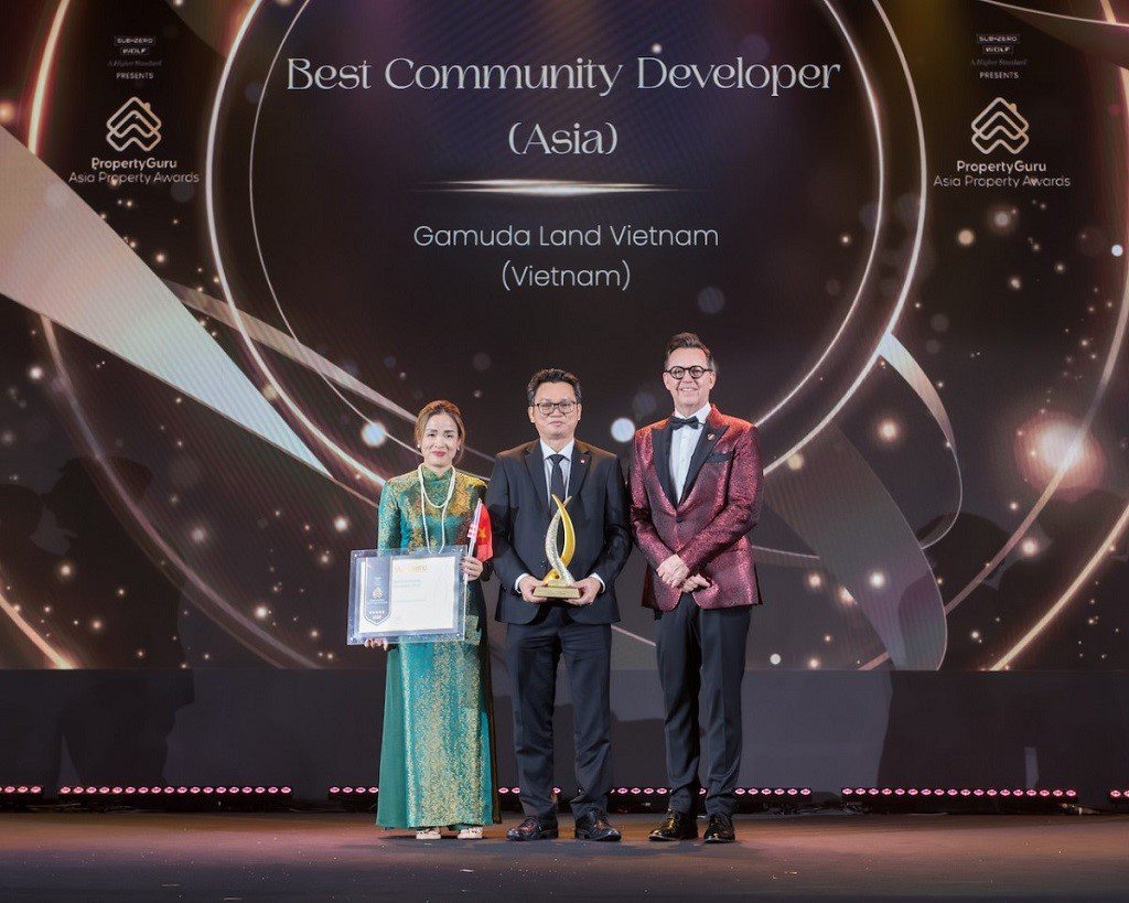 Gamuda land nhận giải thưởng Best Community Developer