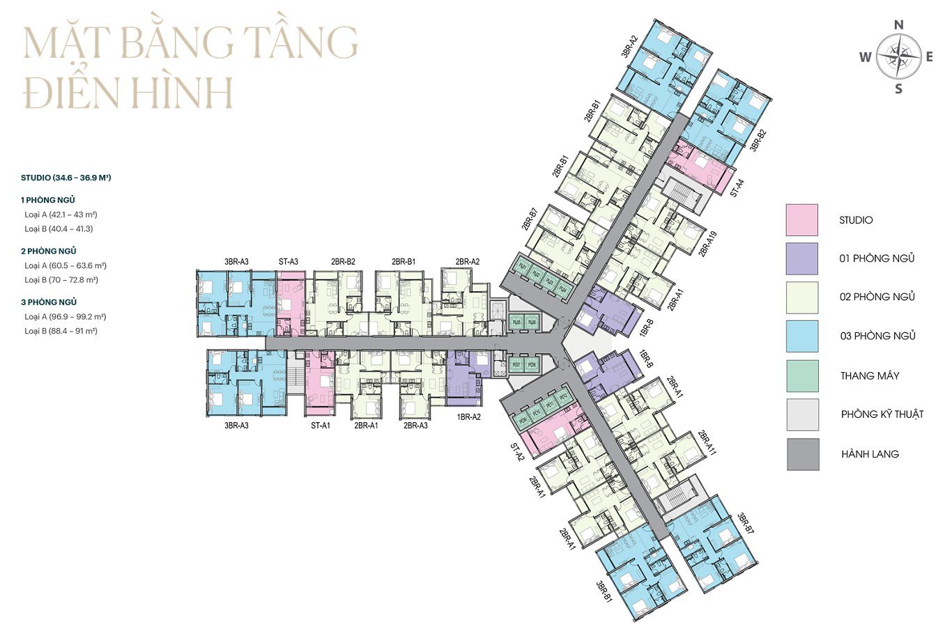 mặt bằng tòa central park gamuda
