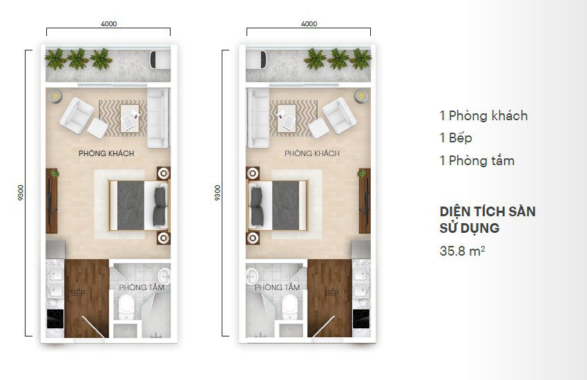 căn Studio central park gamuda