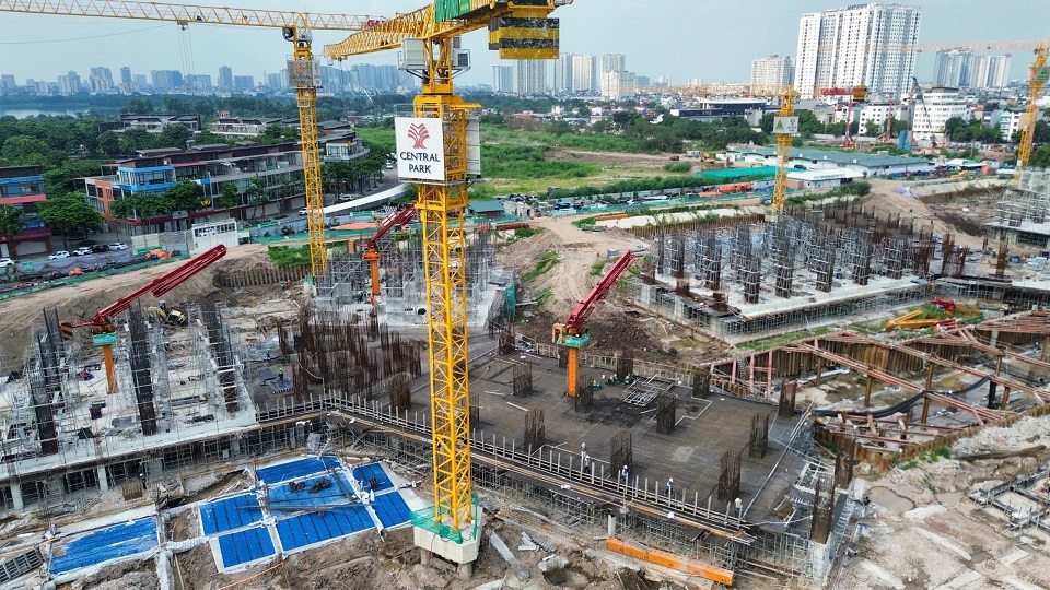 tiến độ dự án Gamuda Central Park tháng 9 năm 2026